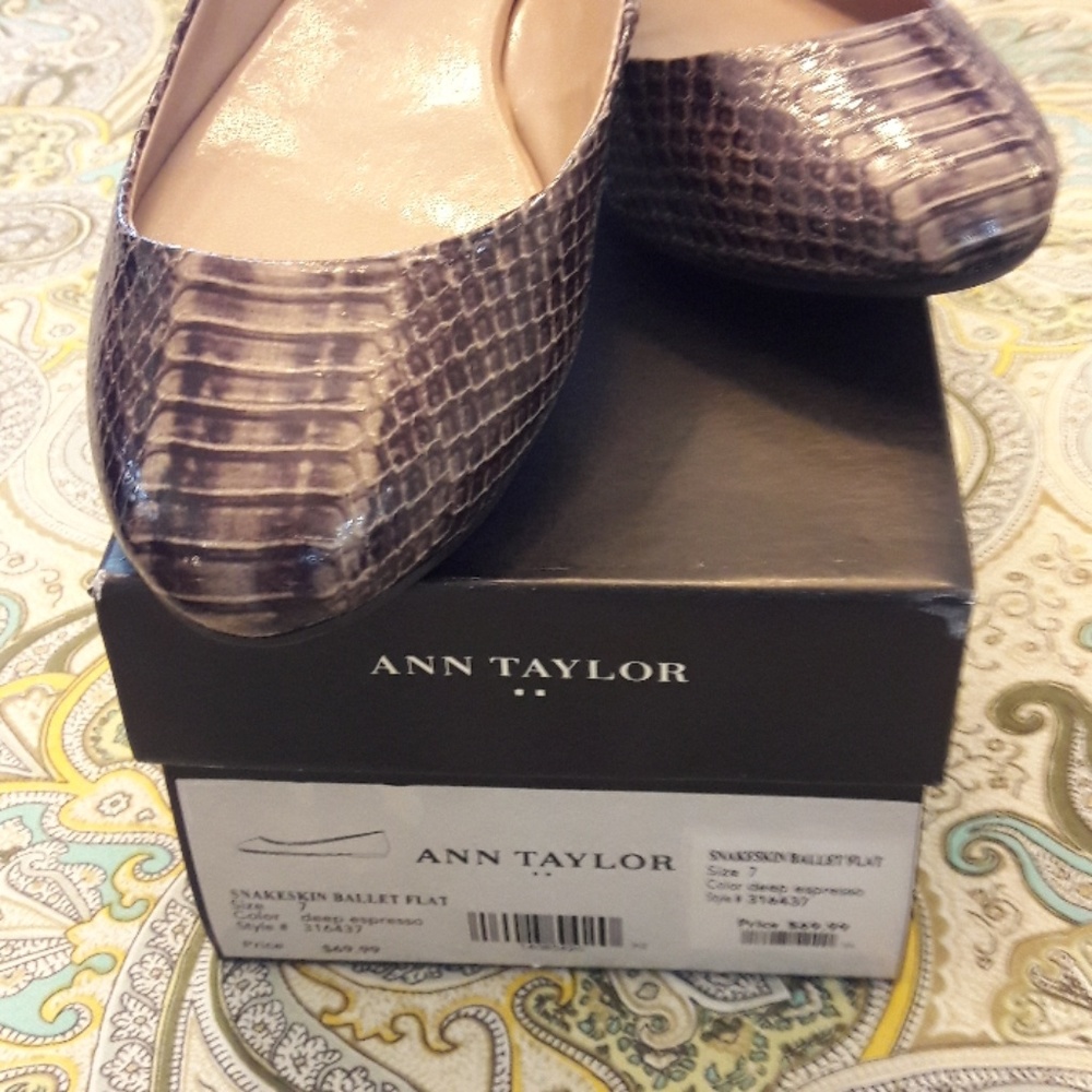 NWB Ann Taylor ballet flat size 7 Cute!